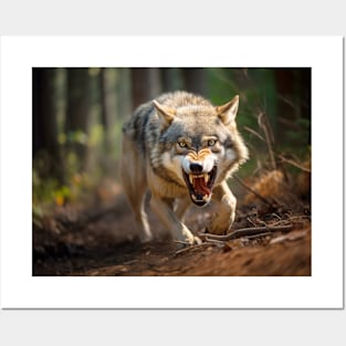 Wolf Animal Nature Majestic Wilderness Posters and Art